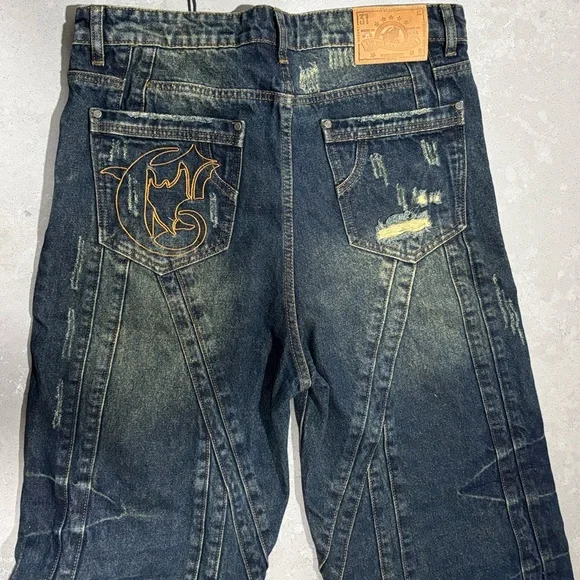 Ditch L.A. x Corvidae Distressed Denim - Picture 2 of 10